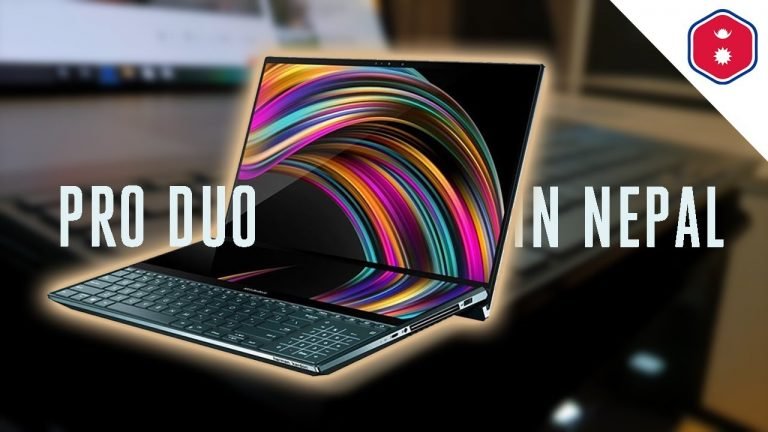 ASUS ZenBook Pro Duo launching in Nepal
