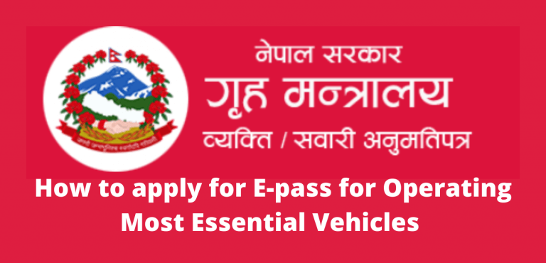 How to Get e-Pass for the Vehicle in Lockdown?
