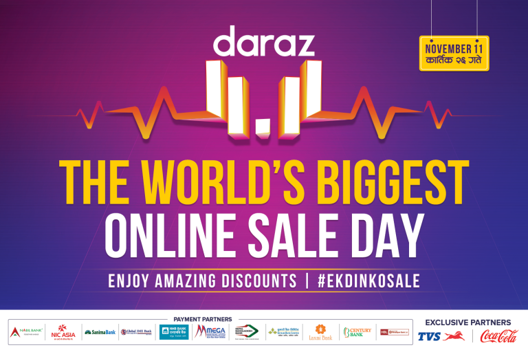 Daraz 11.11 Sale: Biggest Online Sale Day in Nepal