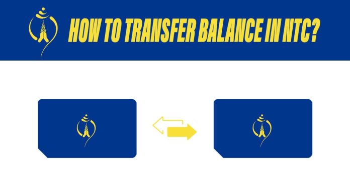 transfer balance in ntc