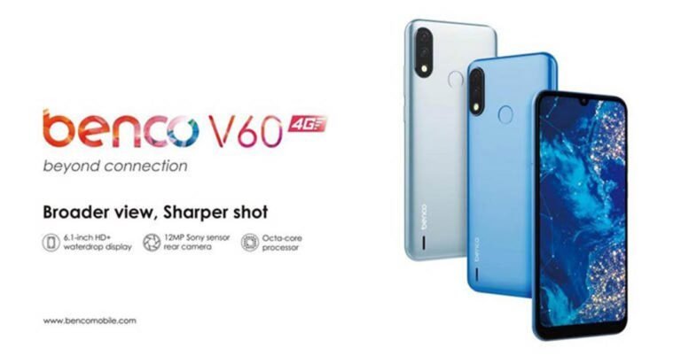 Benco V60: a new smartphone packing Go-Edition Android 11