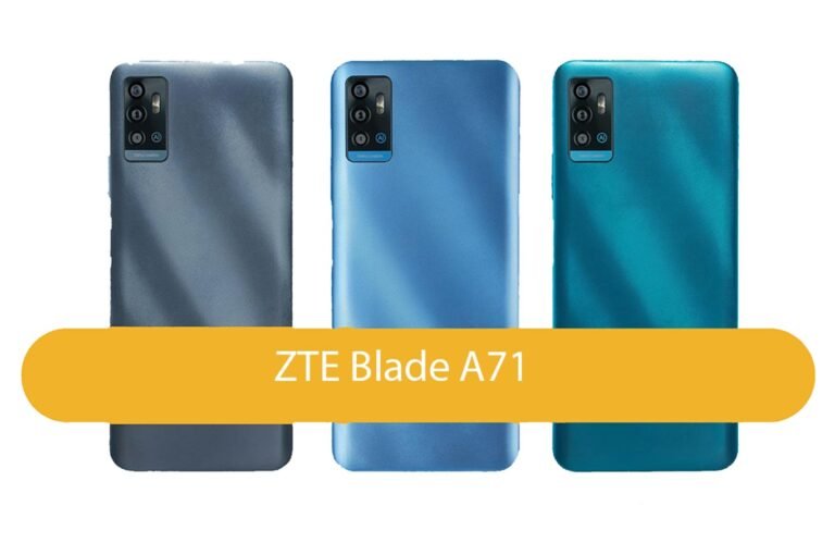 ZTE Blade A71 launched in Nepal as a new re-bound phone from the brand