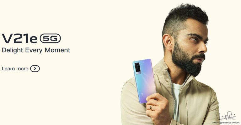 The new Vivo V21e 5G with 4,000mAh battery and 44W flash charge going official in Nepal soon