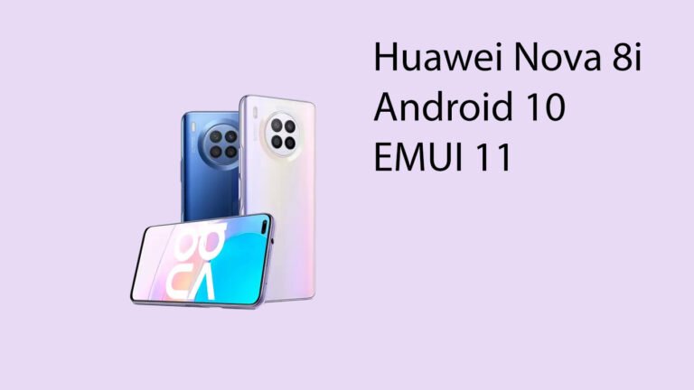 Huawei Nova 8i: The new installment in Nova 8-series