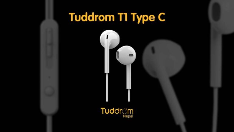 Tuddrom T1 Review: An excellent wired Earphone with Type-C Jack