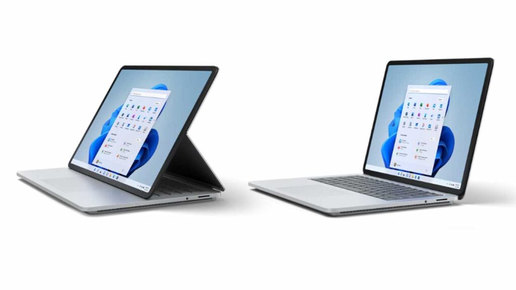 Microsoft Surface Laptop Studio display and design