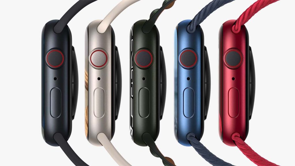 apple watch series 7 color options