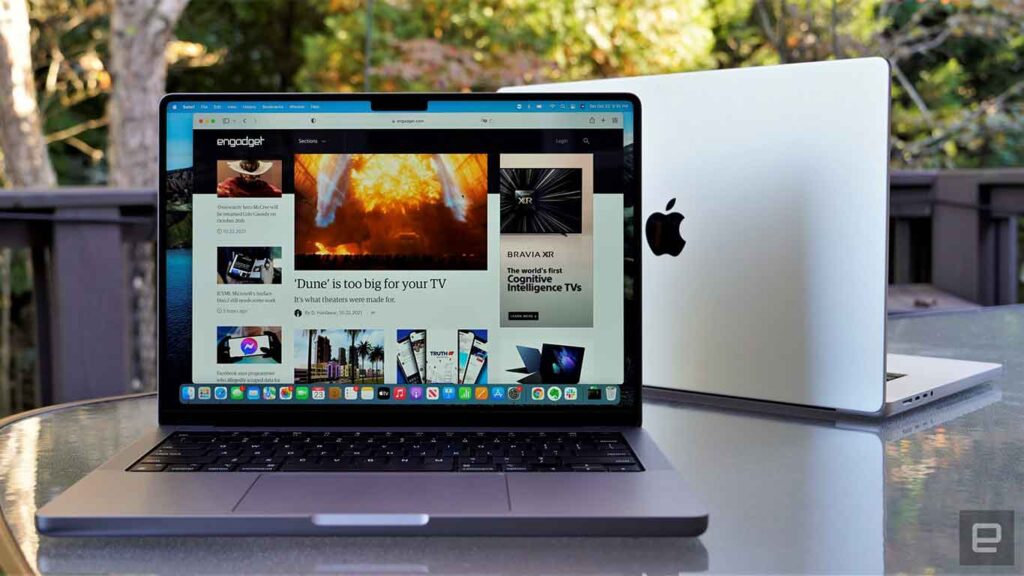 MacBook Pro 14-inch display