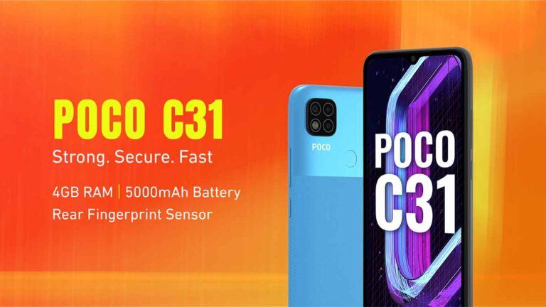 POCO C31 price in nepal