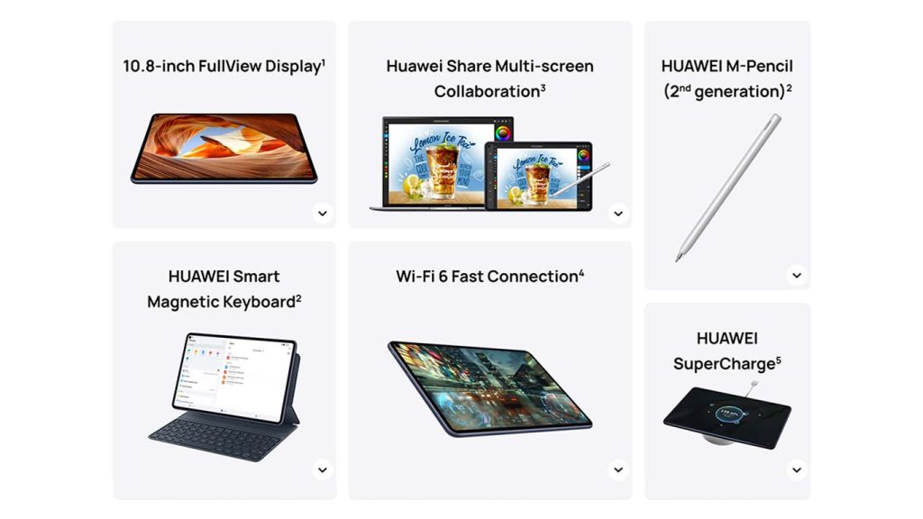 Huawei MatePad Pro 10.8 Specifications