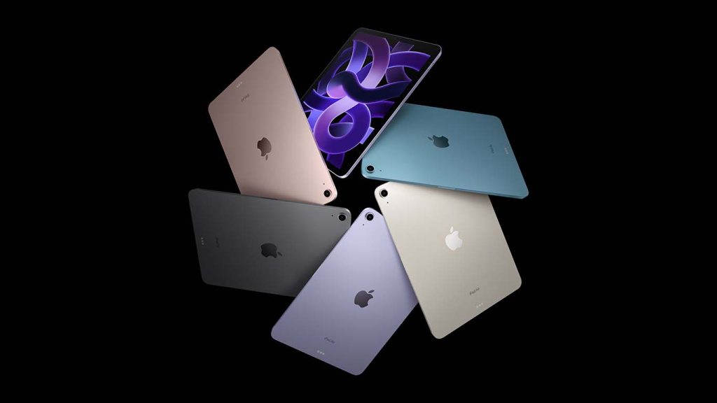 Apple iPad Air 5 Color Options