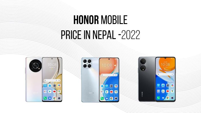 honor Mobile Price in Nepal -2022_