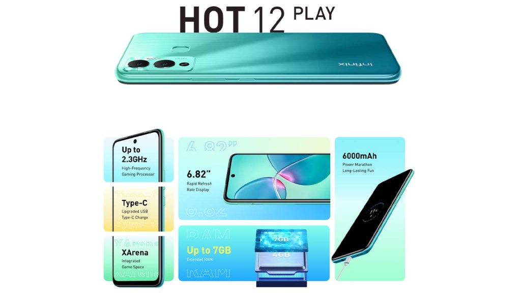 Infinix Hot 12 Play Specifications and Features