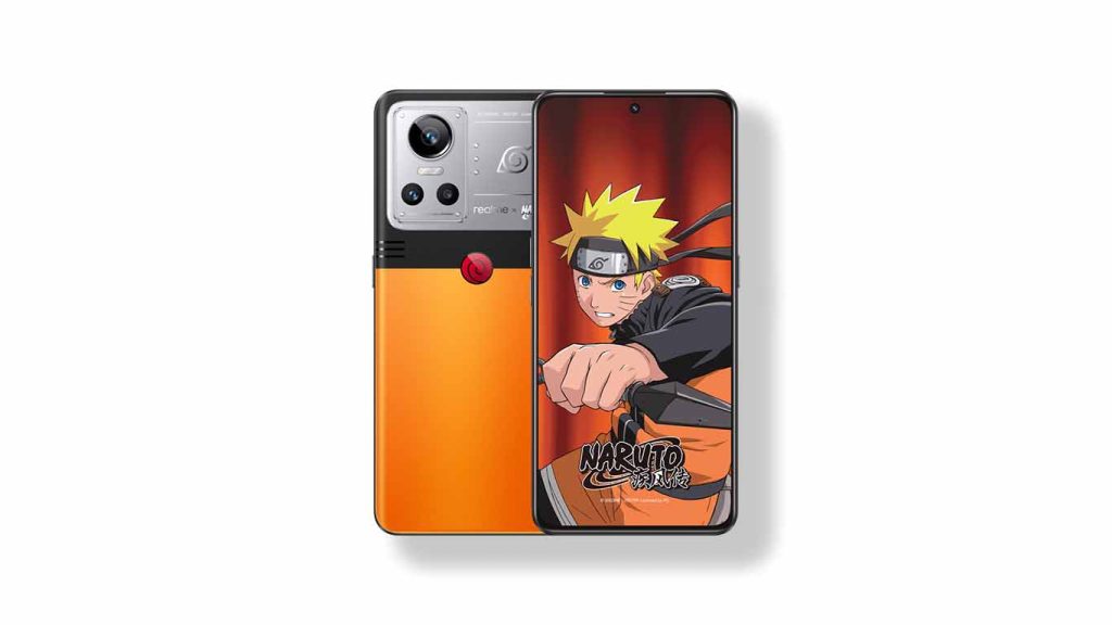 Realme GT Neo 3 Naruto Edition display