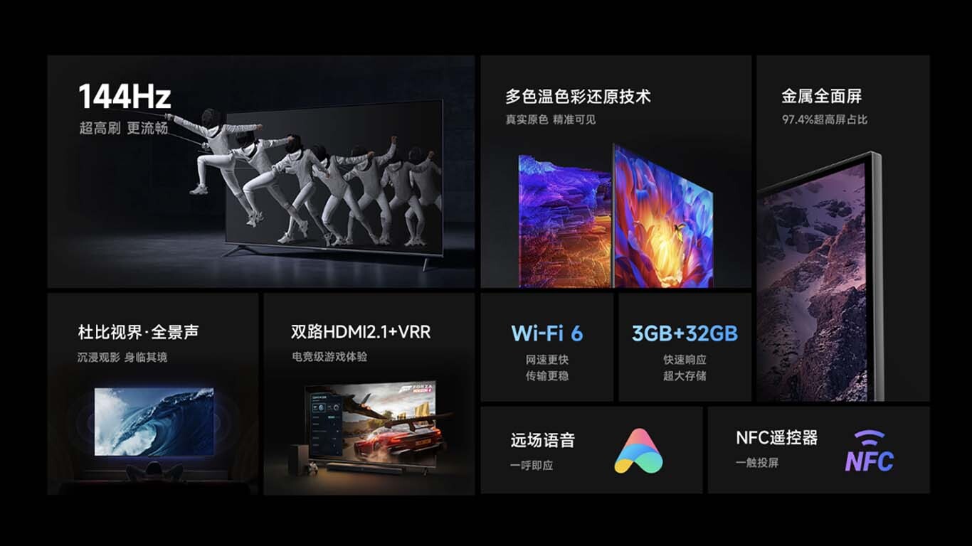 Xiaomi TV S75 Specifications