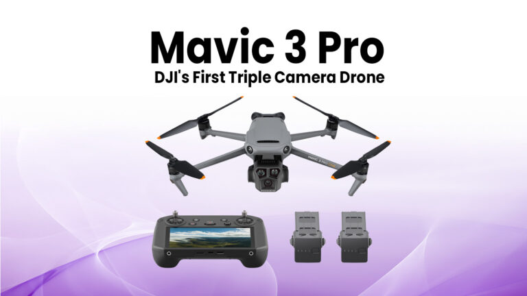 Mavic 3 Pro; DJI’s First Triple Camera Drone!
